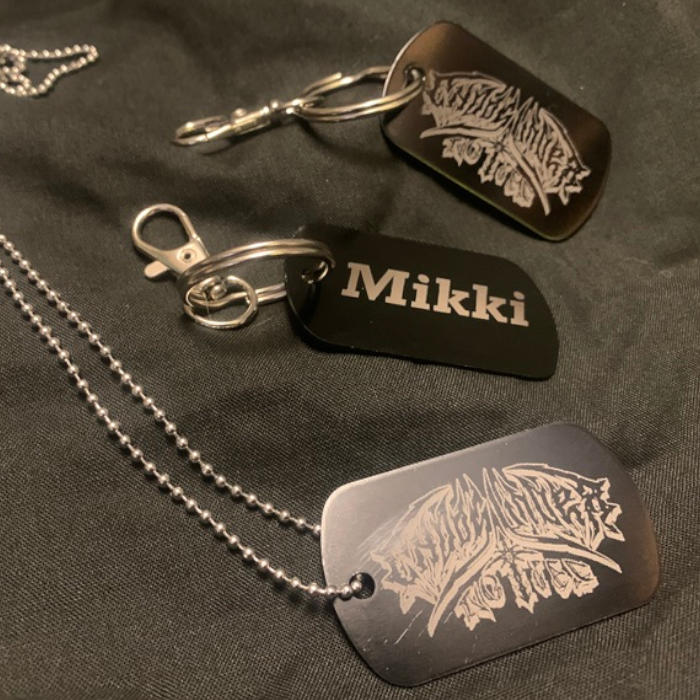Chaos Under No Ties Dog Tags/Key Fobs